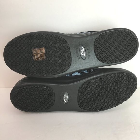 Spring Step Professional Ispie Winwood Black Blue Snake Print Shoes Women's 9 - Picture 10 of 14